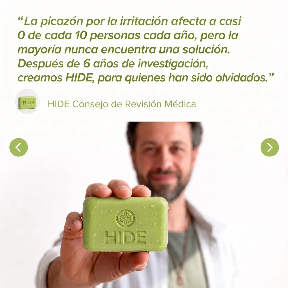 HIDE® - Jabón antifúngico